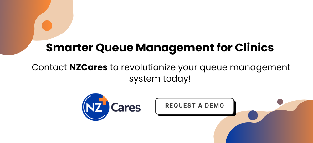 digital queue management system by NZCares