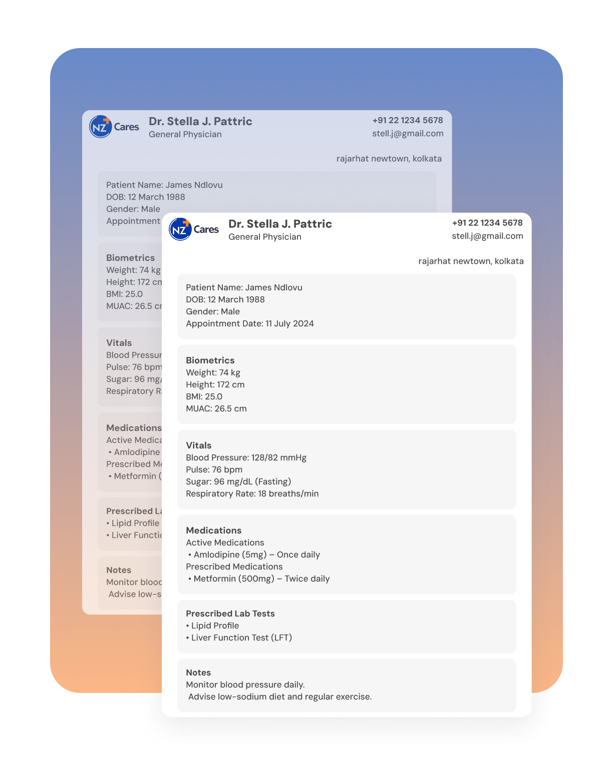 User Prescription